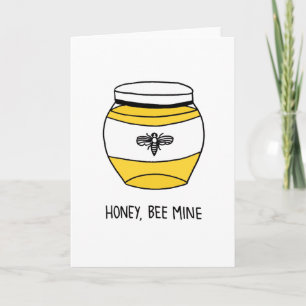 Honey, Bee Mine Holiday Card