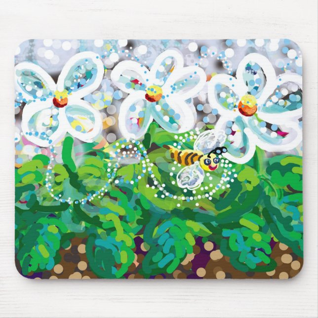 Honey bee mouse pad (Front)