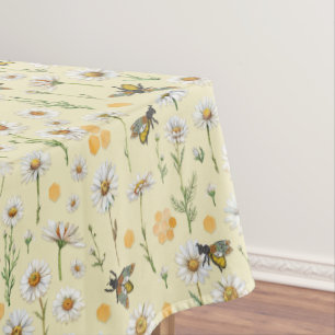 Honey Bee Mummy to Bee Baby Shower Tablecloth   Bu