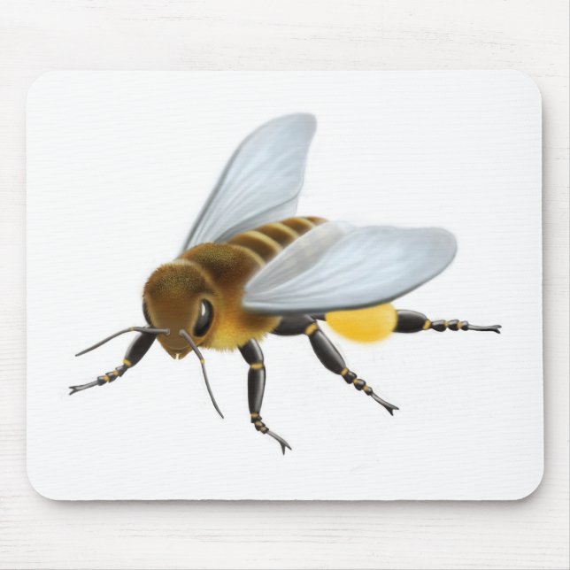 Honey Bee no sig Mouse Pad (Front)