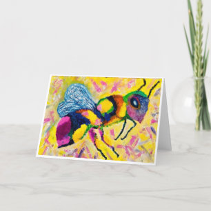 Honey Bee Note Card <Blank Inside>