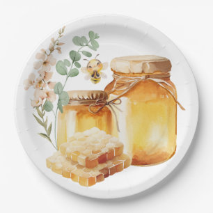 Honey Bee Paper Plates