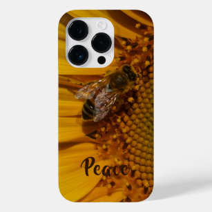 honey bee photo name Case-Mate iPhone 14 pro case