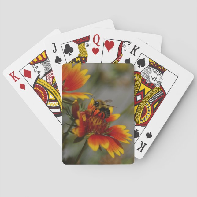 Honey Bee Playing Cards (Back)