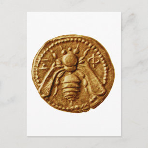 HONEY BEE POSTCARD