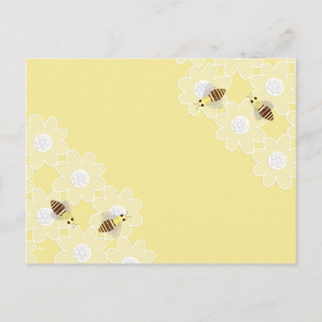 Honey Bee Postcard (Front)