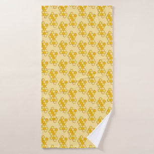 Honey Bee Printable Bath Towel