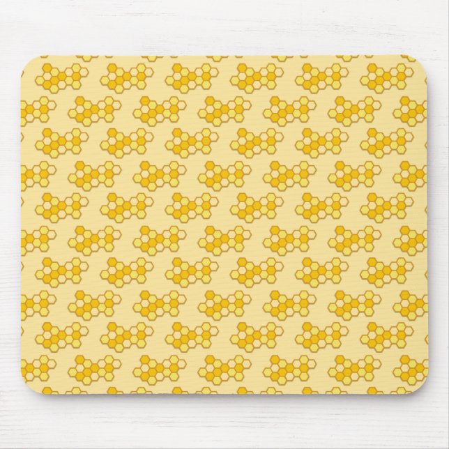 Honey Bee Printable Mouse Pad (Front)