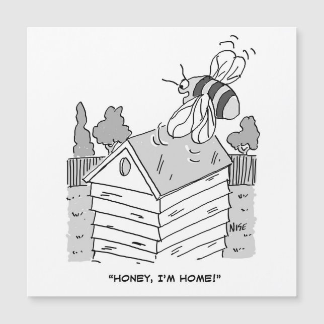 Honey Bee Returns to its Beehive (Front)