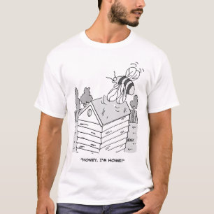 Honey Bee Returns to its Beehive T-Shirt
