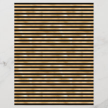 Honey Bee Scrapbook Paper Sheet