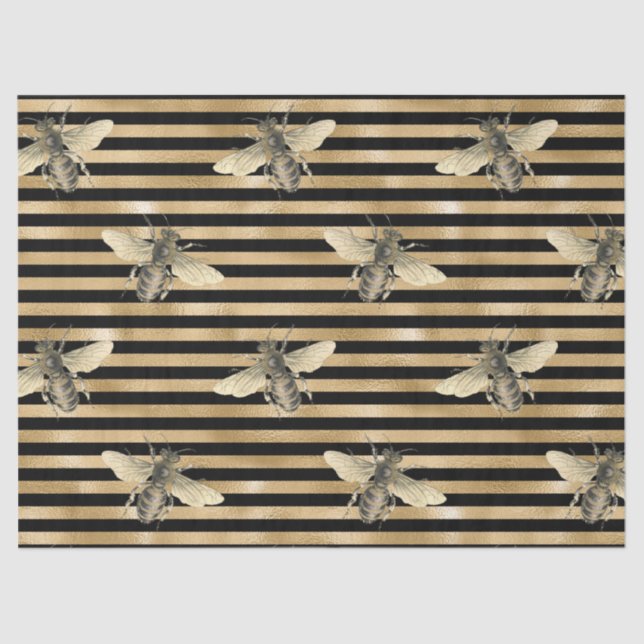 Honey Bee Series Design 10 Tissue Paper (Front)