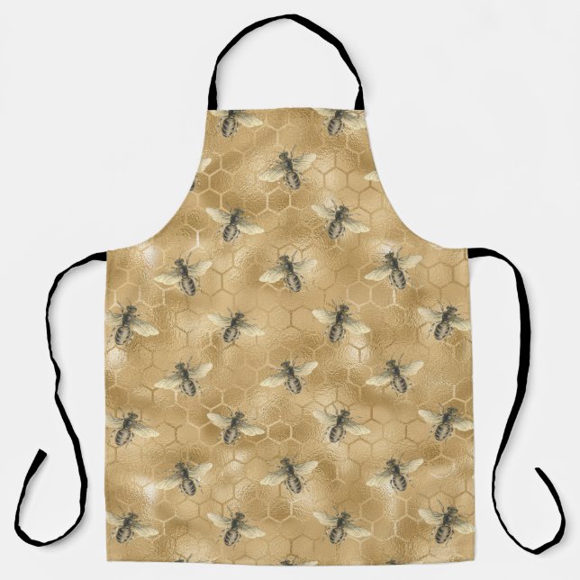 Honey Bee Series Design 6 Apron (Front)