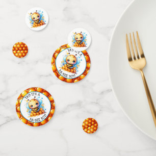 Honey bee themed Boy's Baby Shower Personalised Confetti