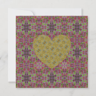Honey Bee Trailing Rose Heart Encore