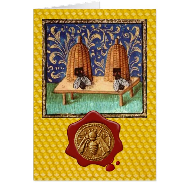 HONEY BEE WAX SEAL ,BEEKEEPER /beekeeping supplies (Front)