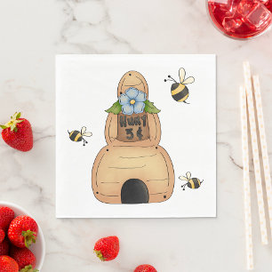 Honey Beehive Napkins