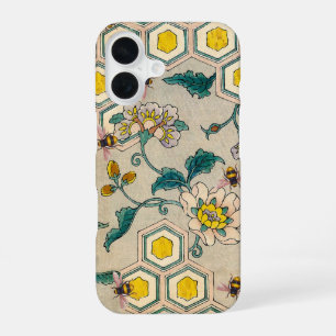 HONEY BEES,BEEHIVES, SPRING FLOWERS BEEKEEPER iPhone 16 CASE