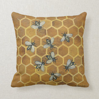 Honey Bees Cushion