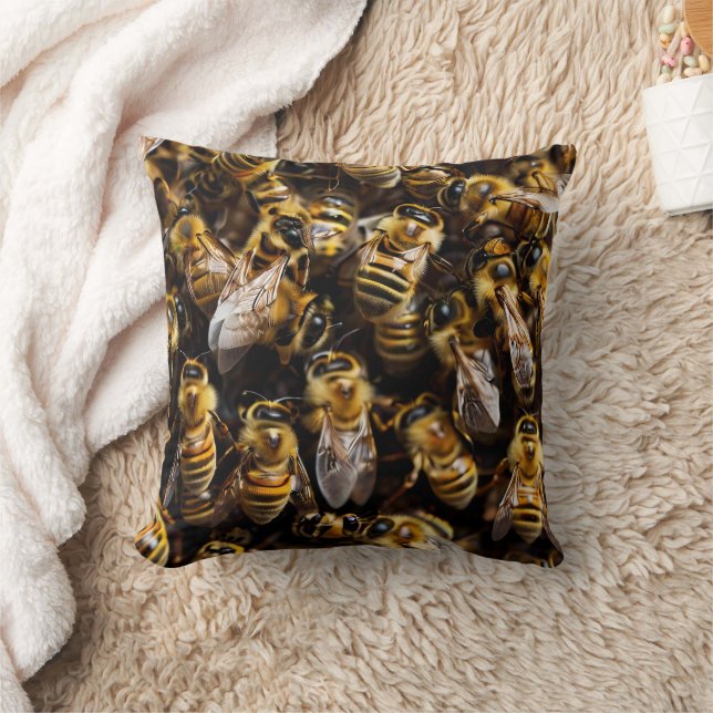 Honey Bees Cushion (Blanket)