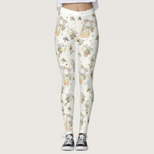 Women's Honey Bee Leggings & Tights