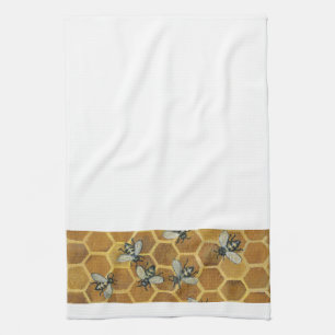 Honey Bees Kitchen Towel
