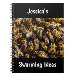 Honey Bees Personalised Notebook