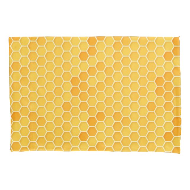 Honey Bees! Pillow Case (Front)
