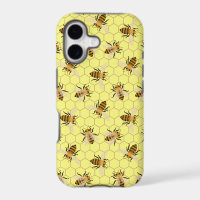 Honey Bees, Save the bees, Bees pattern