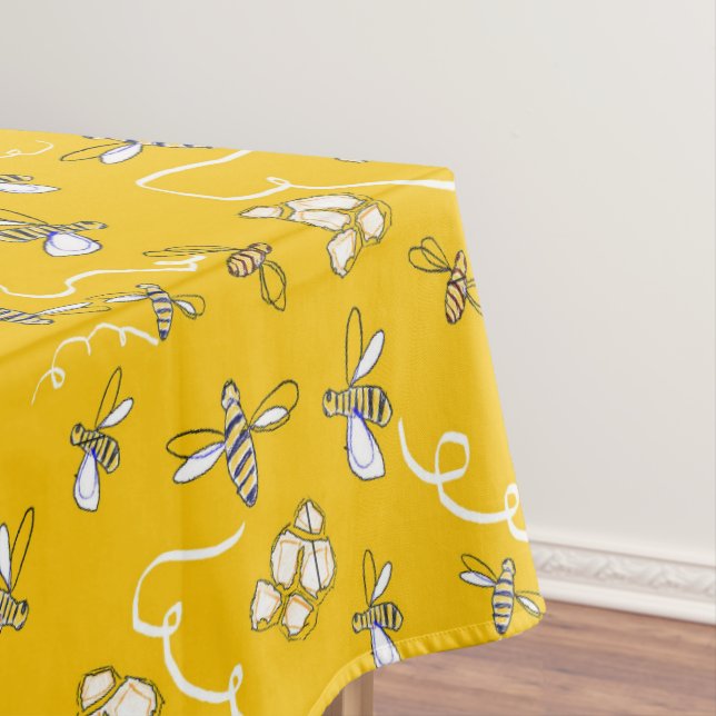 Honey Bees Table Cloth (In Situ)