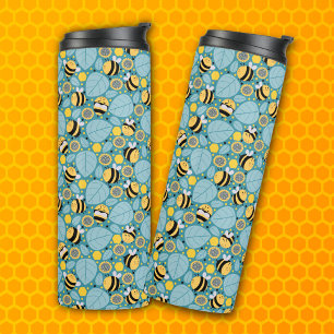 Honey Bees Thermal Tumbler