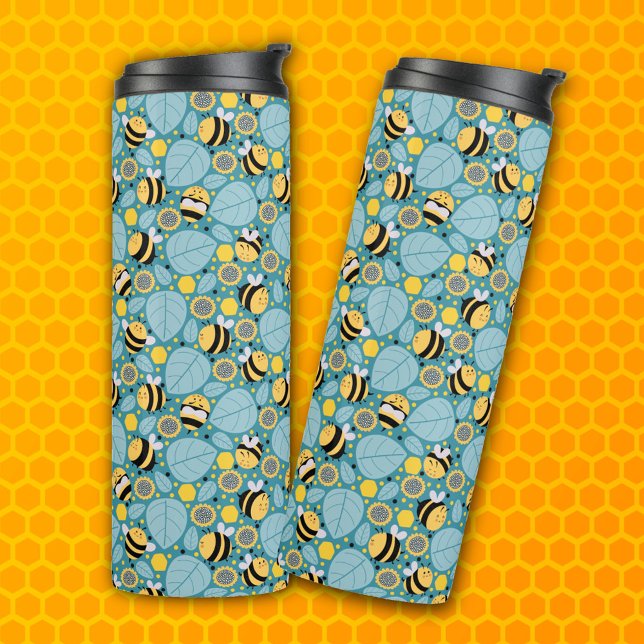 Honey Bees  Thermal Tumbler (Creator Uploaded)