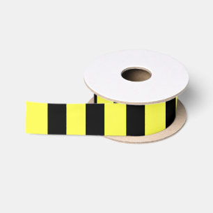 Honey Black Satin Ribbon