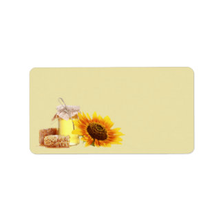 Honey Blank address labels