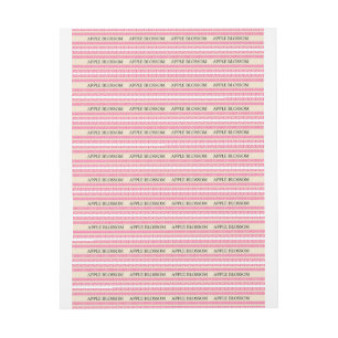 Honey Blossom Tamper Proof Lid Labels