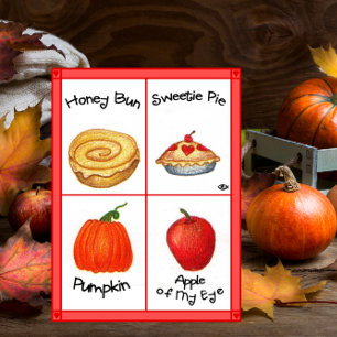 Honey Bun Inspirational Postcard