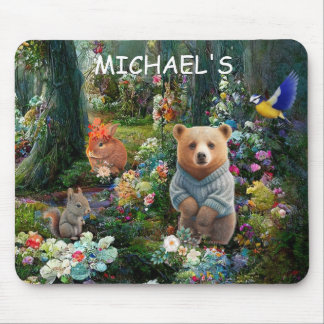 Honey Bunny and Boo Bear  Mouse Pad