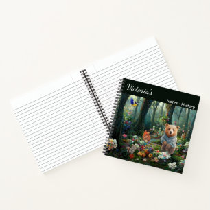 Honey Bunny and Boo Bear Notebook