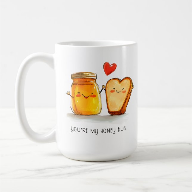 Honey Bunny Coffee Mug (Left)