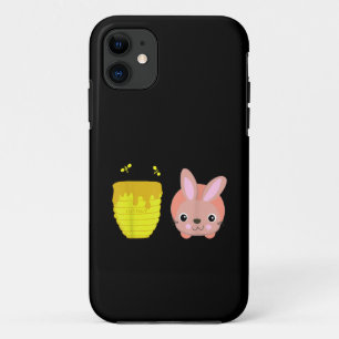 Honey Bunny Cute & Funny Rabbit Animal Lovers iPhone 11 Case