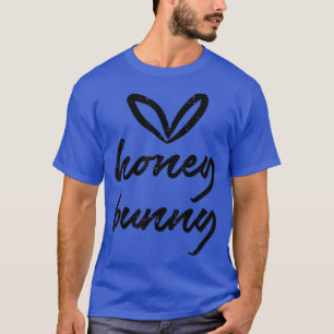 Honey Bunny Heart Cute Easter Couple Husband Wife T-Shirt