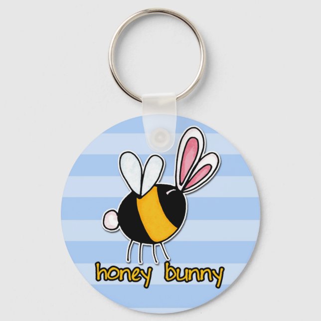 honey bunny key ring (Front)