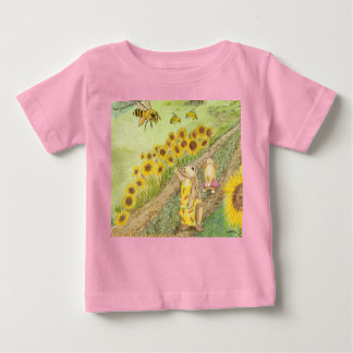 Honey Bunny Meets The Honey Bees Baby T-Shirt