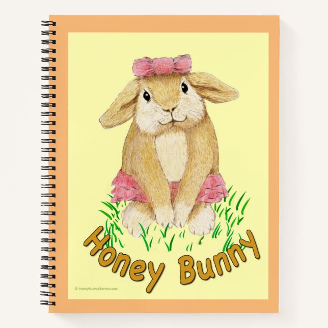 Honey Bunny Notebook (Front)