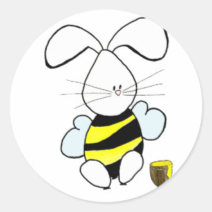 Honey Bunny Stickers