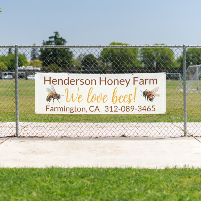 Honey Business Banner (Insitu)