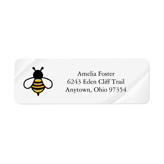 Honey Business Return Address Label (Front)