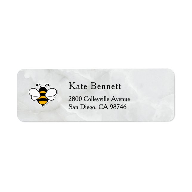 Honey Business  Return Address Label (Front)