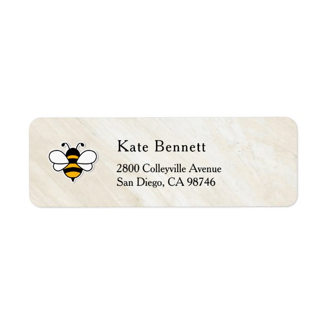Honey Business  Return Address Label (Front)