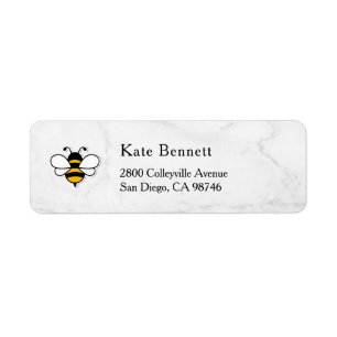 Honey Business  Return Address Label